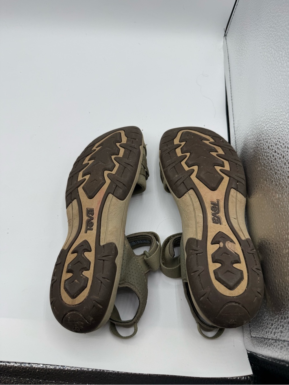 Teva Tirra Closed Toe Sport Sandals Women’s Size 7 Beige Ankle Strap Outdoor. - Picture 5 of 5